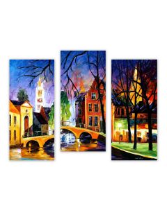 BRUGES BRIDGE - SET OF 3